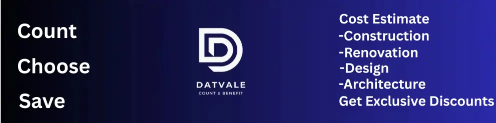 Datvale.ge - Construction and Renovation Cost Estimator, Design and Architecture services with exclusive discounts.