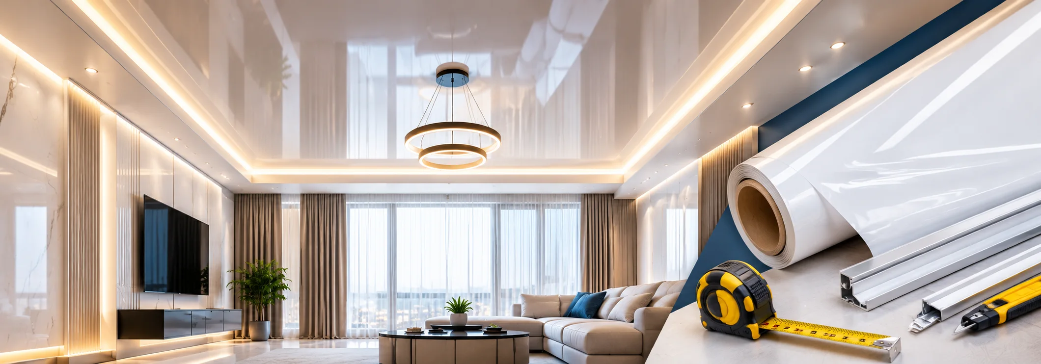 French stretch ceiling