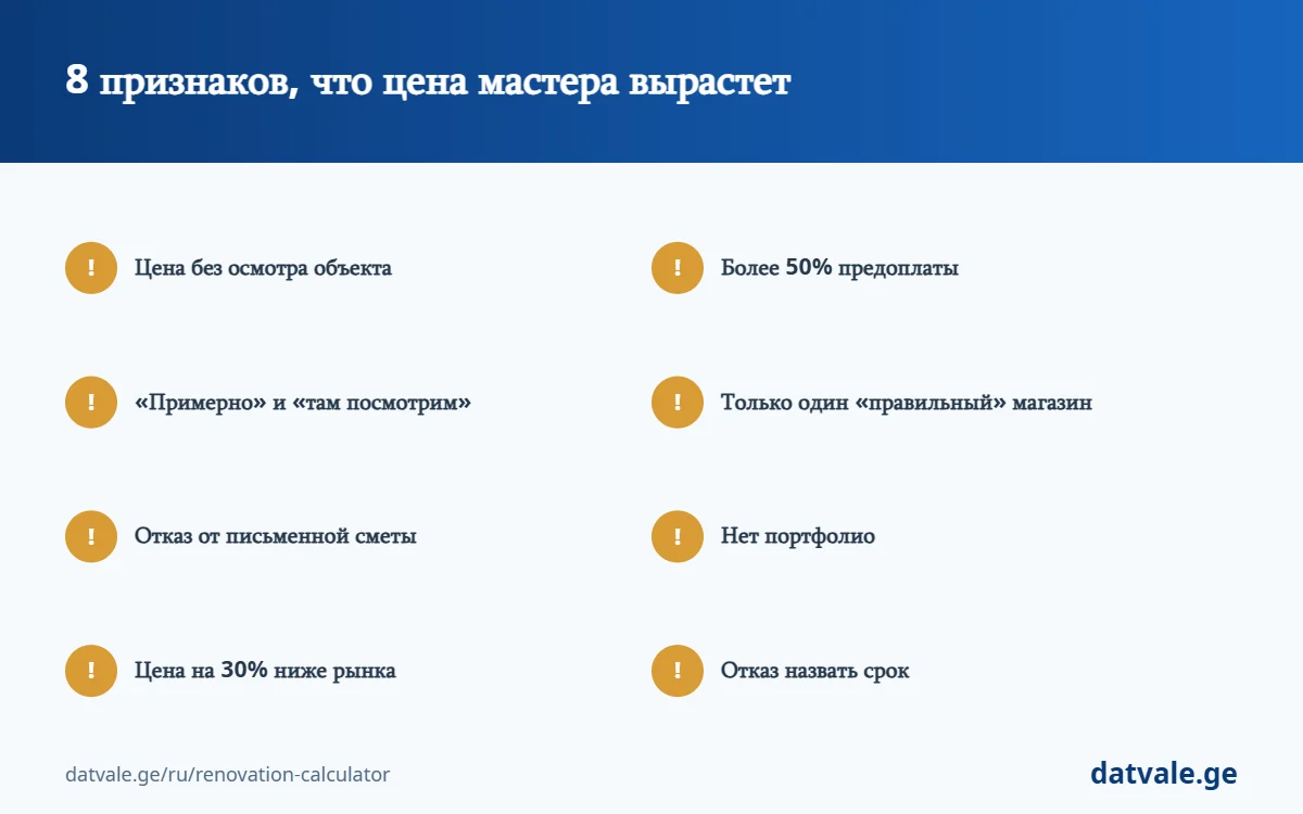 8 признаков, что цена мастера вырастет